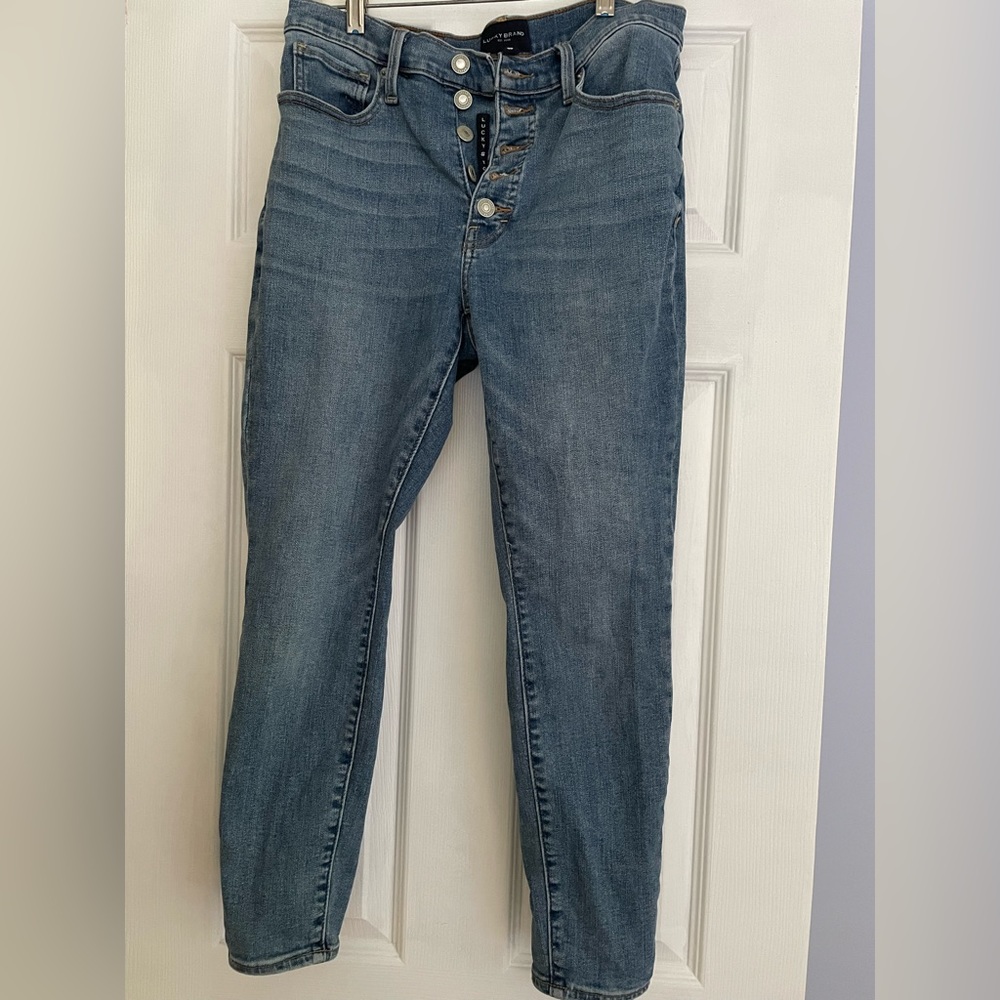 Lucky Brand Bridgette High Rise Skinny Jean